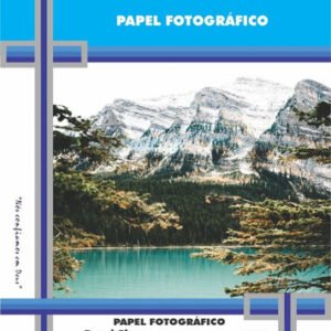 Papel Foto 265g Inkjet 10x15 A6 Glossy 20 Fls Cor Branco