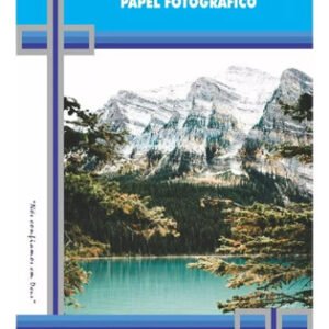 Papel Fotografico 10x15cm Glossy 265g 100fls Masterprint - Branco
