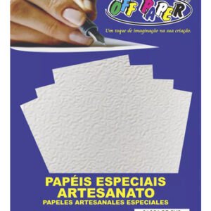 Papel Casca De Ovo Branco A4 180g 50 Folhas Off Paper