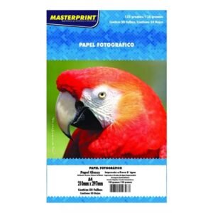 Papel Fotográfico 135g Papel Glossy A4 À Prova D´água 50 Fls Adicionar aos favoritos