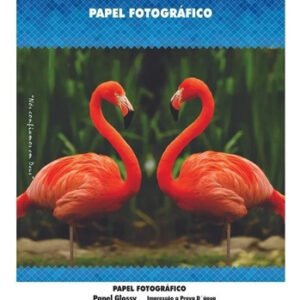Papel Fotográfico Glossy Brilhante Branco A4 230gramas