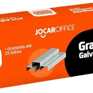 Grampo Galvanizado 26/6 - Jocar - Caixa Com 5000 Unidades