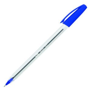 Kit 3 Canetas Esferográfica Scrit Ponta Agulha 0.7mm Cis - azul