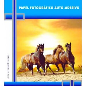 Folha Fotográfico Adesivo A4 130g 20 Folhas Masterprint Cor