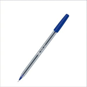Kit 10 Canetas Esferográfica Scrit Ponta Agulha 0.7mm Cis - azul