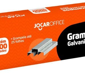 Grampo Galvanizado 26/6 - Jocar - Caixa Com 5000 Unidades