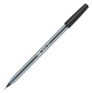 Kit 3 Canetas Esferográfica Scrit Ponta Agulha 0.7mm Cis - preto