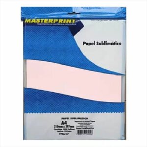 Papel Sublimático A4 100g 100 Folhas Masterprint