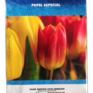 Papel Adesivo Vinil A4 Branco 135g C/10fls Masterprint