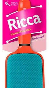 Escova Raquete Flex Blue Ricca
