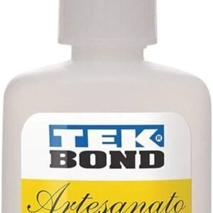 Cola Tekbond Super Cola Instantânea Linha Artesanato Nº3 Tek Bond 50 Gramas - Viscosidade Baixa - Multiuso Secagem Rápid