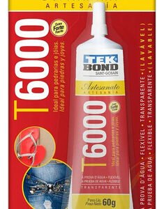 T6000 Super Cola E6000 60g Artesanato Chupetas Chinelos Jóia