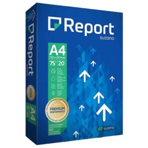 Papel Sulfite A4 Branco Pacote Com 500 Folhas Report