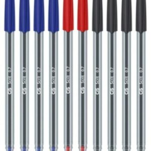 Kit de Canetas Esferográfica Scrit Ponta Agulha 0.7mm Cis