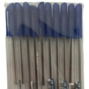 Kit de Canetas Esferográfica Scrit Ponta Agulha 0.7mm Cis - 10 azul