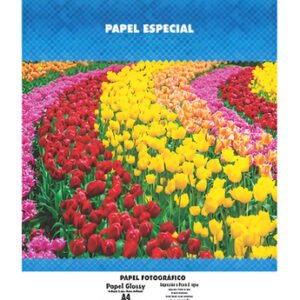 Papel Foto Glossy C/imã Especial 690g 5 Folhas Cor Branco