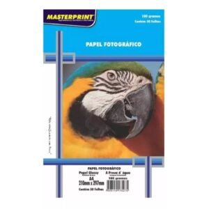 Papel Fotográfico A4 Glossy 180g